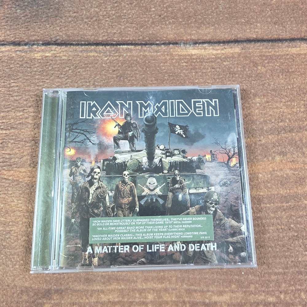 Iron Maiden A Matter of Life and Death CD 2006 Good Progressive Heavy Metal